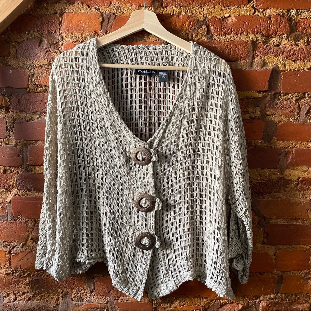 Vintage crochet cardigan